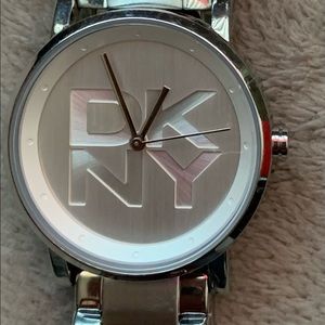 DKNY silver watch